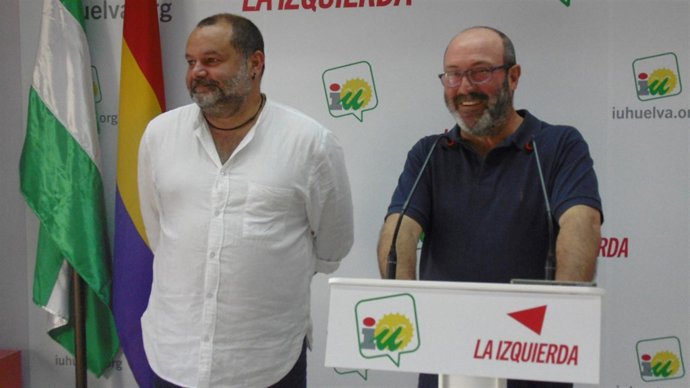 El presidente de IU en el Ayuntamiento de Huelva, Pedro Jiménez.