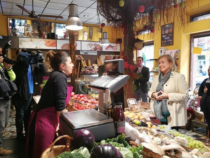 Mercedes Fernández, en Gijón