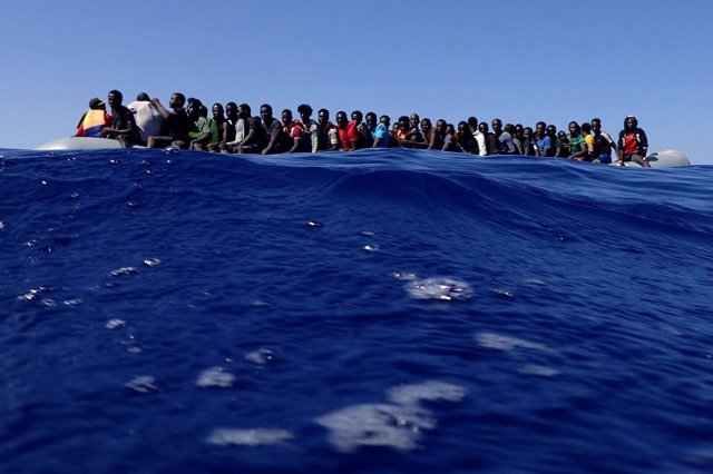 Rescate de migrantes en el Meditteráneo