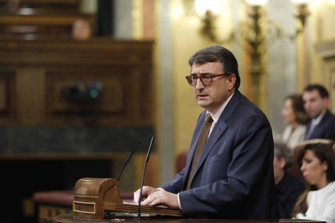 Aitor Esteban (PNV) interviene en la moción de censura en el Congreso