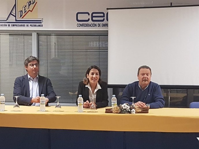 Pozuelo durante la presentación