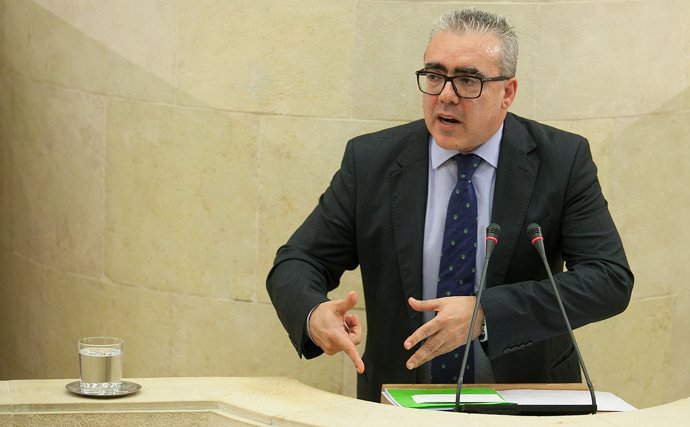 Pedro Hernando, portavoz del PRC en el Parlamento 