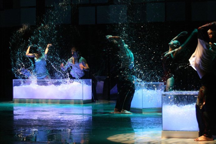 Espectáculo de Quorum Ballet, presente en el Festival de Itálica