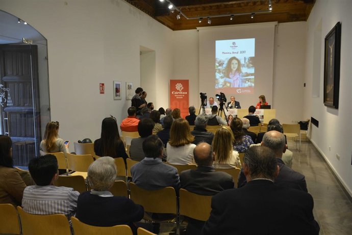 Presentación de la memoria 2017 de Cáritas