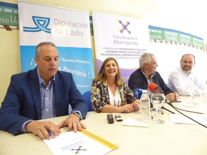 La presidenta de la Diputación, Irene García