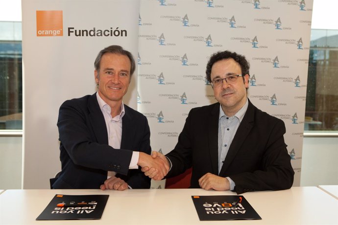 Convenio entre Fundación Orange y Confederación Autismo España