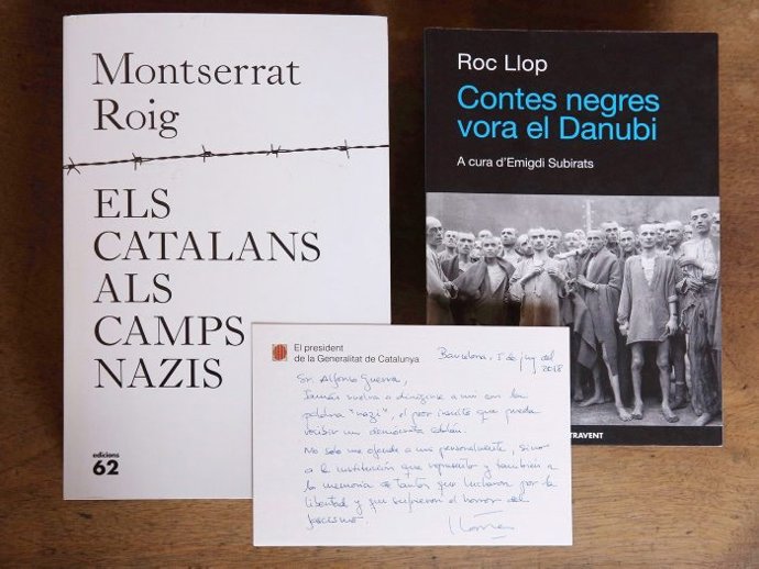 Nota del president Quim Torra a Alfonso Guerra