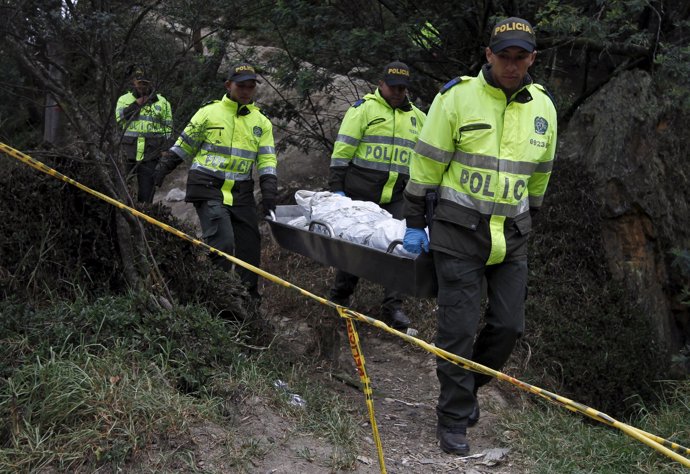 La Policía halla el cadáver de una mujer en el centro de Bogotá