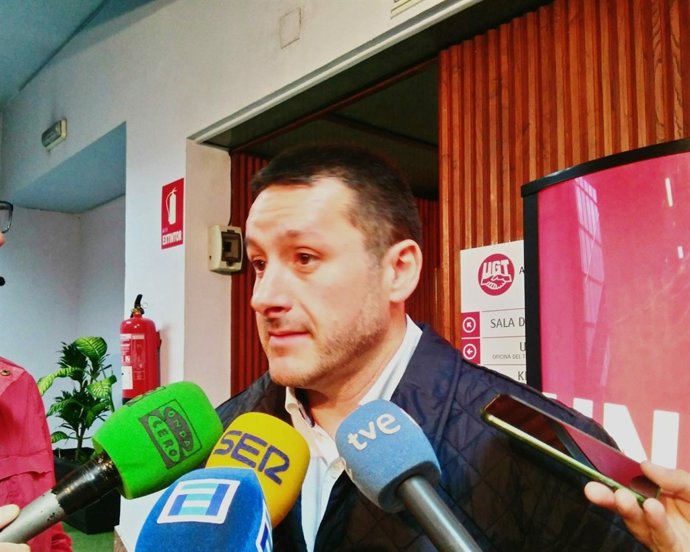 Javier Fernández Lanero, secretario general de UGT Asturias