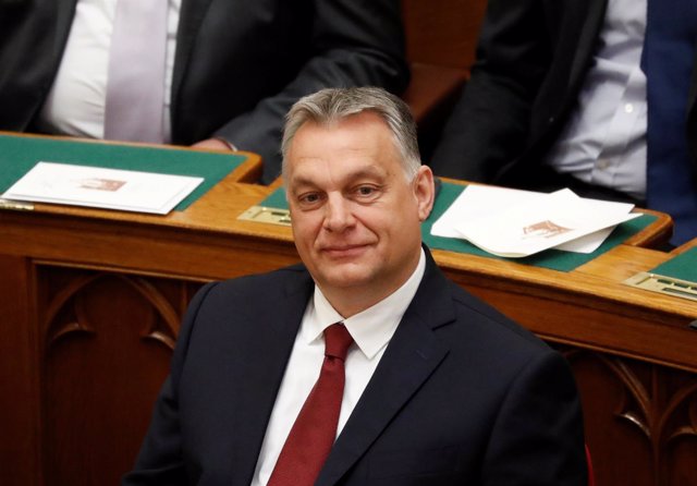 Viktor Orban en el Parlamento de Hungría