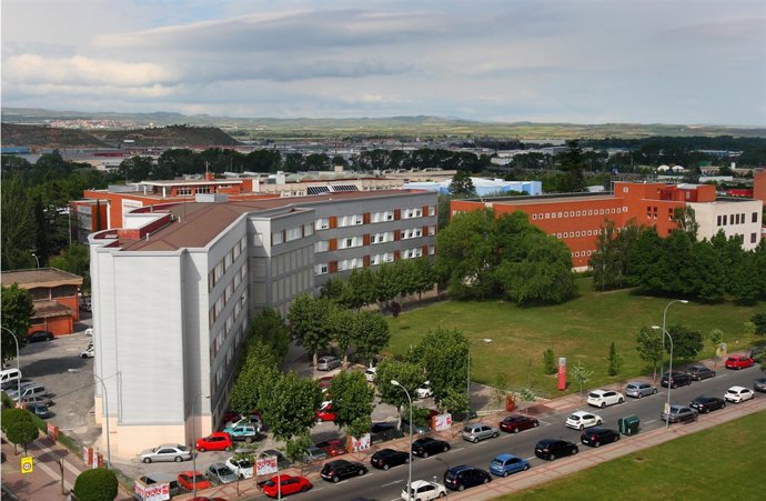 Vista aérea Universidad de La Rioja UR