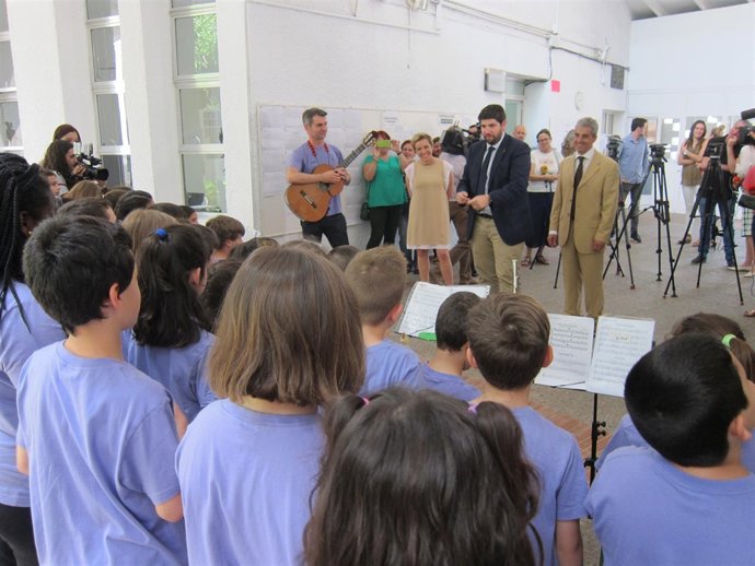   López Miras, En La Presentación Del Programa Educativo ‘Conoce Tu Región’