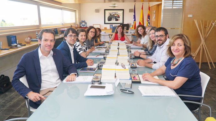 Consell de Govern reunido en Menorca               