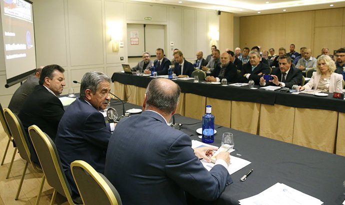 Revilla en la clausura de la 41 Asamblea Anual de AETRAC