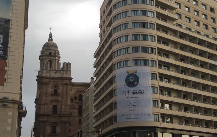 Facha del AC con Festival de Málaga 