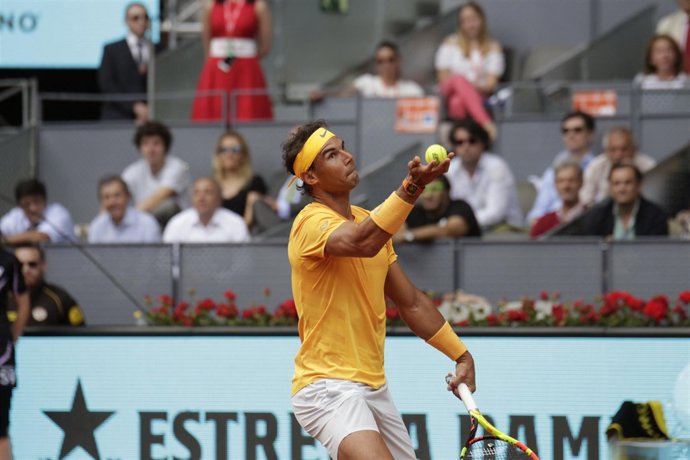 Rafa Nadal en el Mutua Madrid Open 