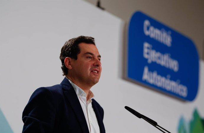 Juanma Moreno, presidente del PP-A.