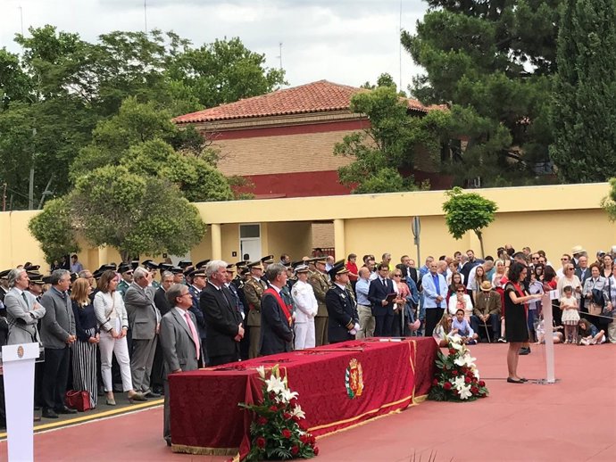 La concejal Elena Giner en el Día de la Policía Local