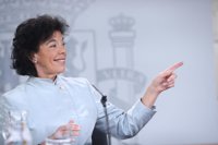 Celaá reprocha a Iglesias que no deje trabajar al Gobierno y pide al menos una semana de margen para valorar su labor