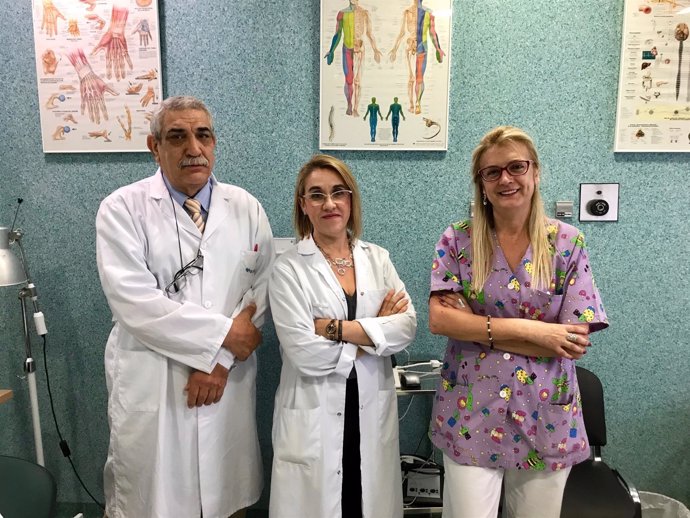 Equipo de neurofisiología pediátrica del Infanta Luisa