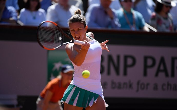 Simona Halep en Roland Garros