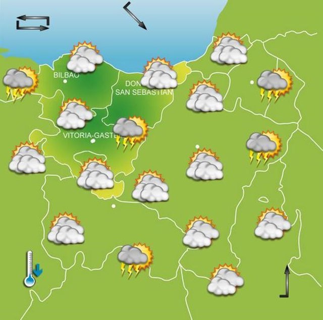 Previsiones para el 9 de junio