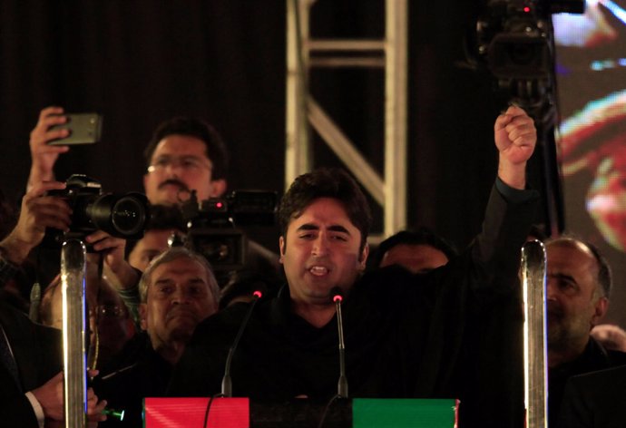 Bilawal Bhutto Zardari, presidente del Partido Popular de Pakistán