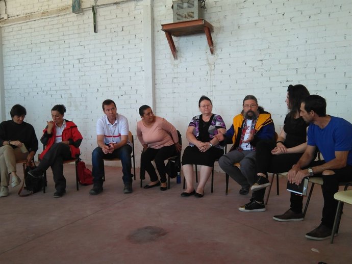 Reunión en la Antigua Fábrica de Muebles de la Cañada