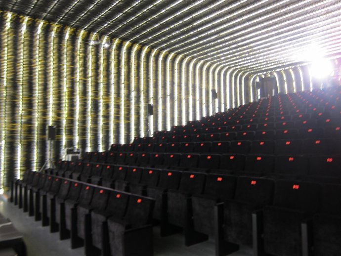 Sala De Proyecciones Azcona De La Cineteca Del Matadero De Madrid