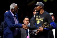 Kevin Durant, 'MVP' de las Finales de la NBA por segundo año consecutivo