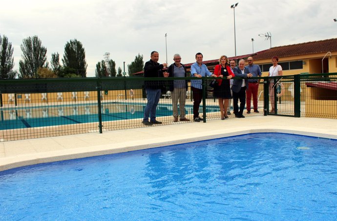 Inauguración de la ampliación de las piscinas de Monflorite.