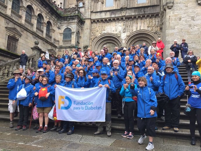 Participantes del Reto Camina por la Diabetes