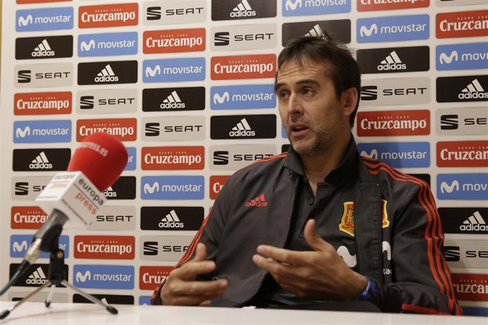 Entrevista a Julen Lopetegui en la Ciudad del Fútbol