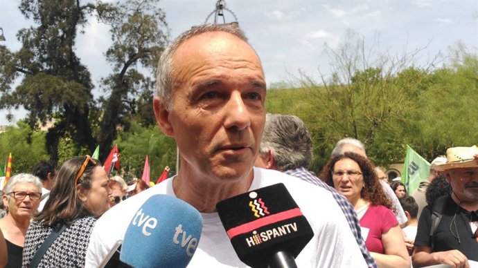 El professor de l'institut El Palau Josep Lluís de l'Alcázar