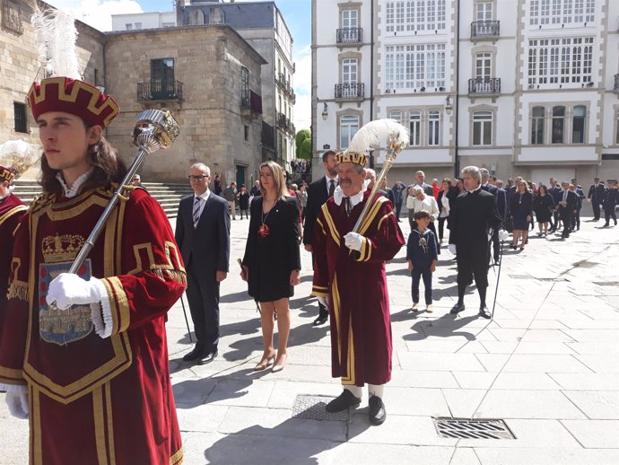 Ofrenda Antiguo Reino de Galicia en Lugo