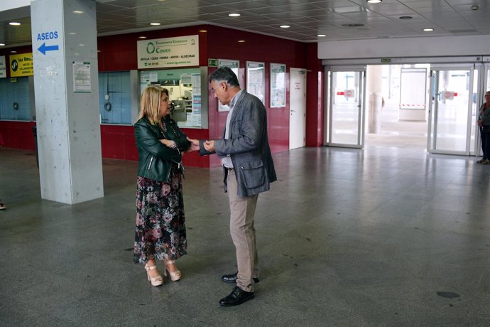 Visita a la estación de autobuses de Jerez