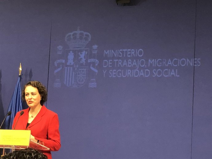 La ministra de Trabajo, Magdalena Valerio