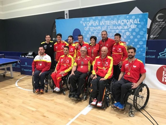 España amplia a trece medallas su palmarés en el PTT Spanish Open 2018