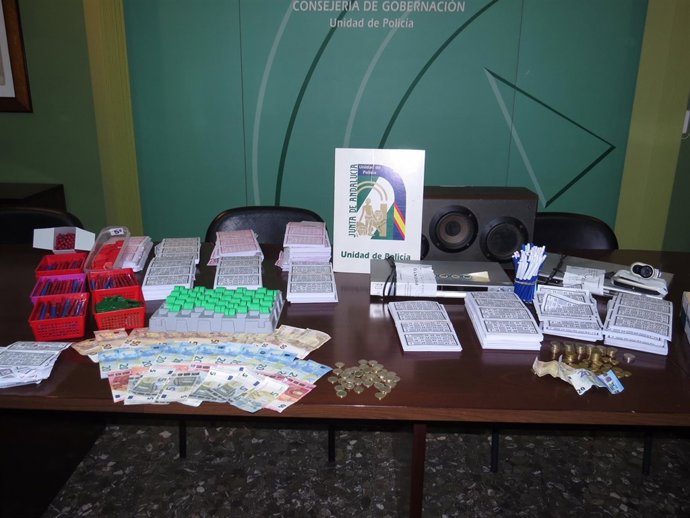 Bingo ilegal material 