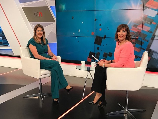 Susana Díaz entrevistada a Canal Sur Televisión