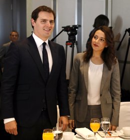 Albert Rivera e  Inés Arrimadas en El Ágora de elEconomista