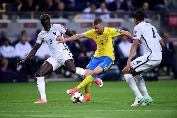 La selección francesa pierde ante Suecia 