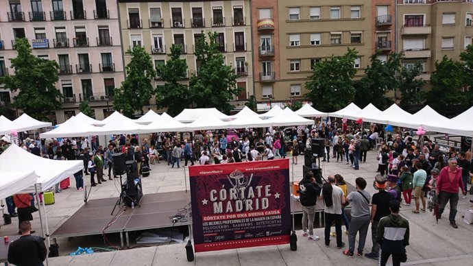 El evento 'Córtate Madrid'