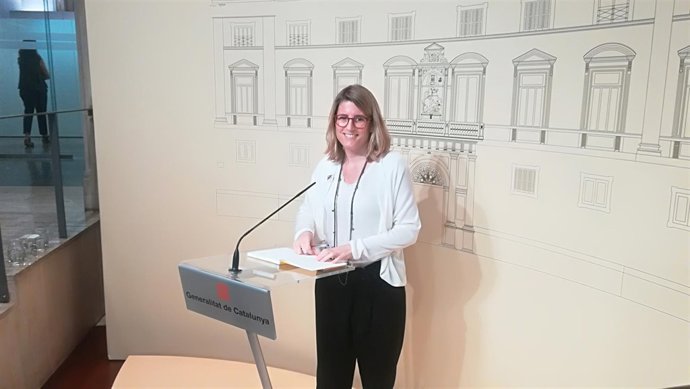 Elsa Artadi, consellera y portavoz de la Generalitat