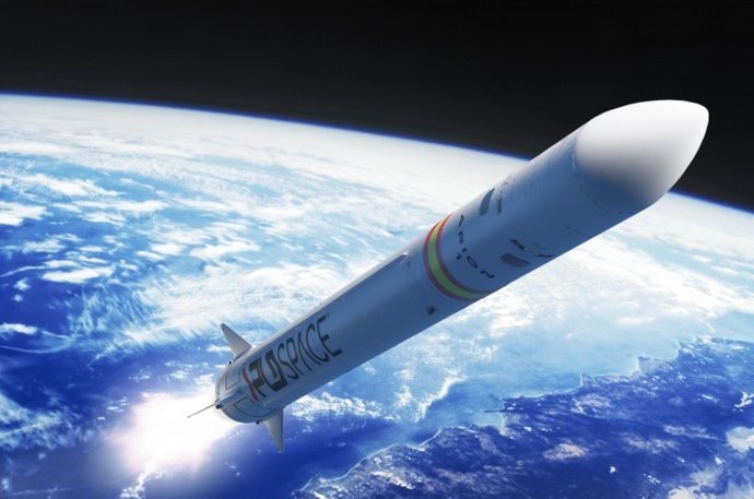 Recreació del coet PLD Space 