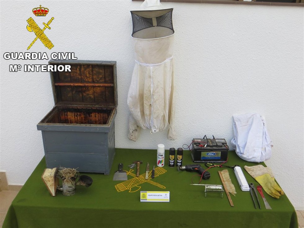 Material intervenido