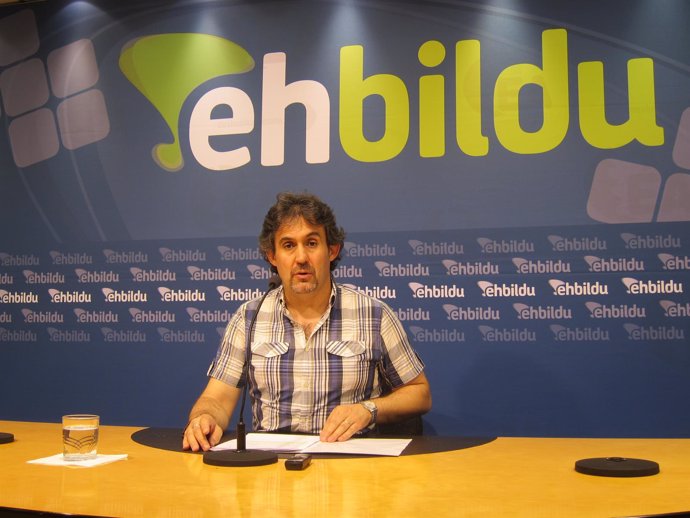 Foto de archivo de Pello Urizar, parlamentario de EH Bildu