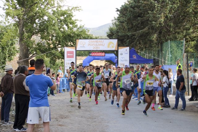 El Circuito Provincial de Carreras Populares pasa por Serón con 250 'runners'.