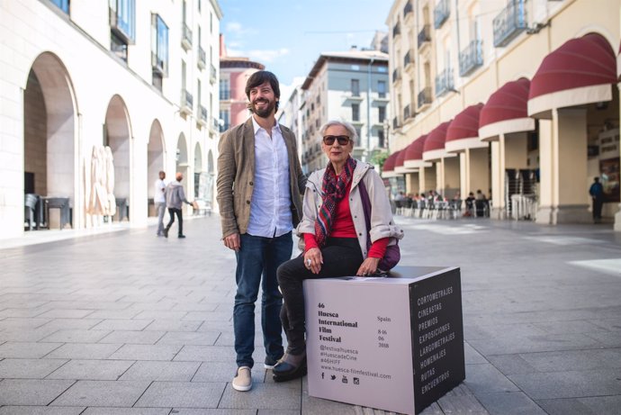 Alejandro Cortés y Teresa Ramón, hoy en Huesca