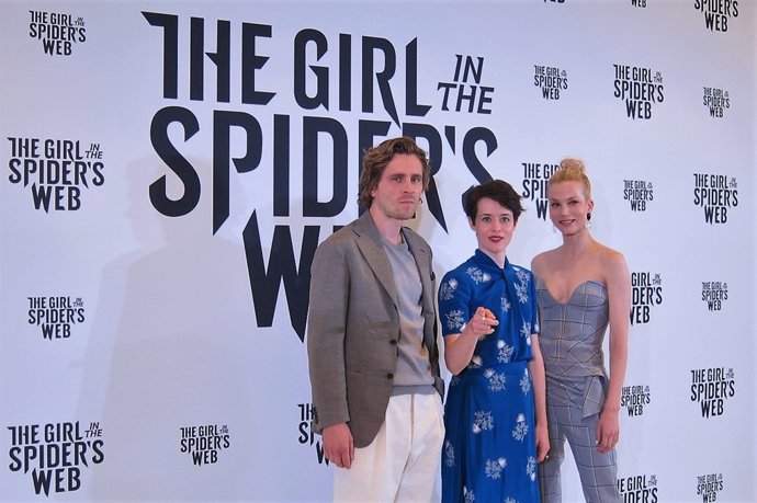 Sverrir Gudnason, Claire Foy y Sylvia Hoeks en Barcelona